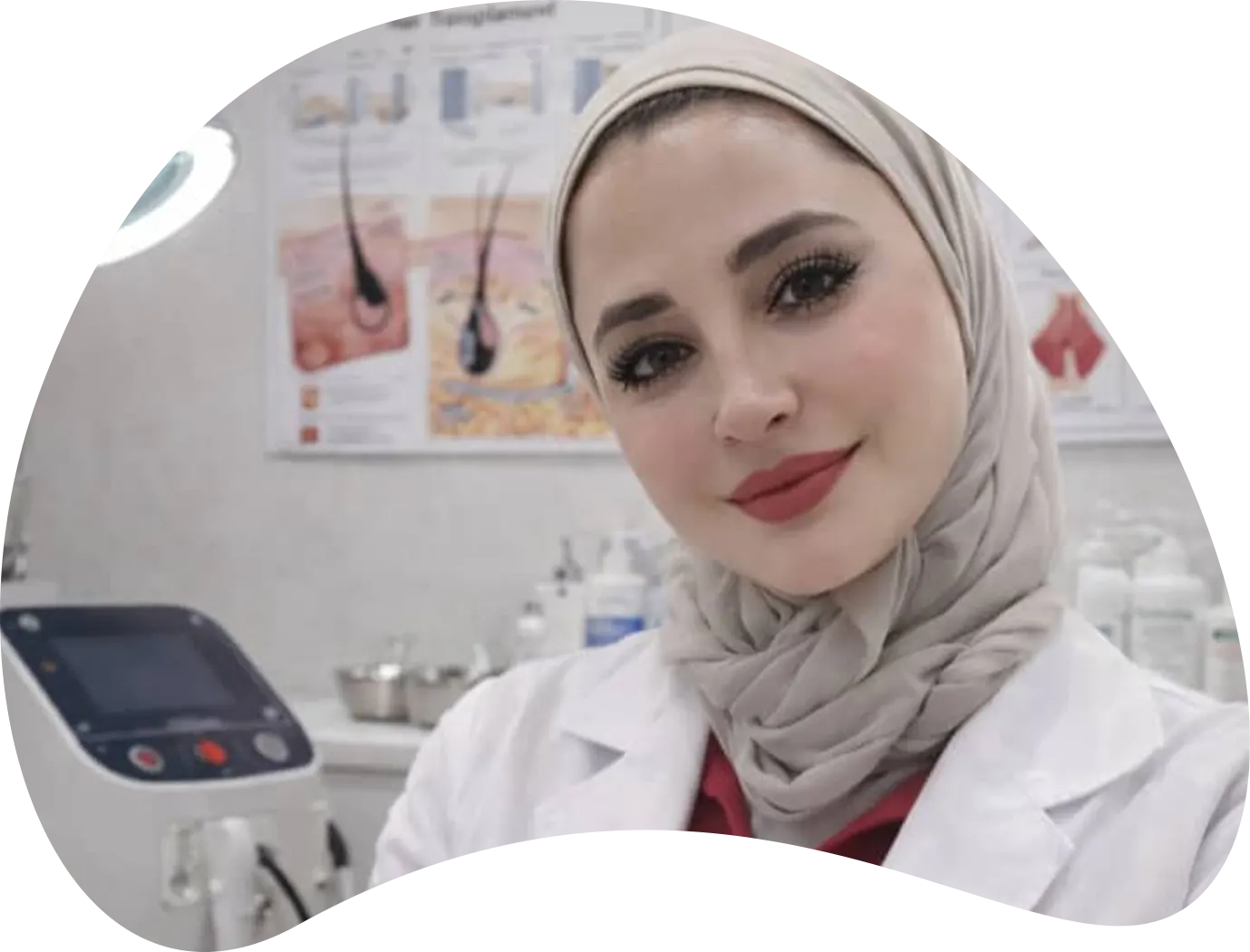 صورة توضيحية للجلدية